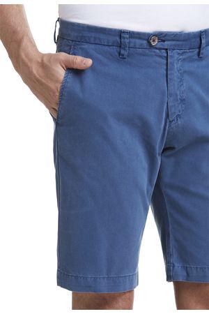 Bermuda Chino Comfort - Azul Índigo