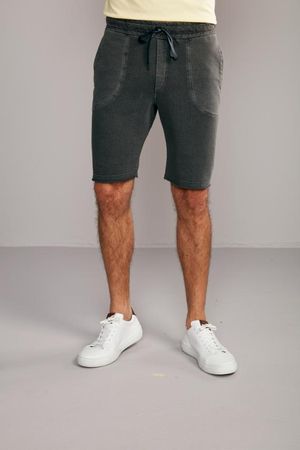 Bermuda Tecnocomfy Moletom - Cinza