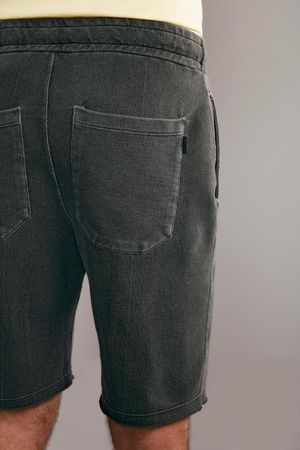 Bermuda Tecnocomfy Moletom - Cinza