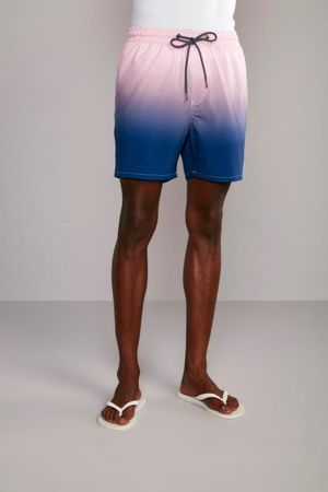Shorts Praia Estampado - Rosa