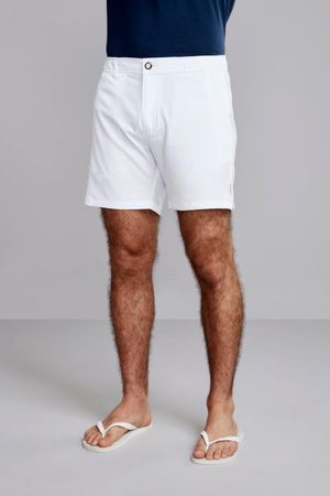 Shorts Praia Liso - Branco