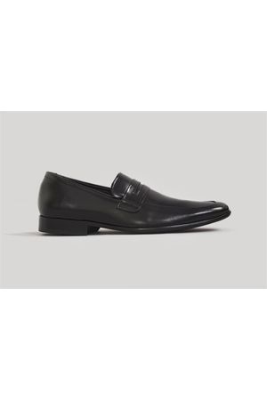 Sapato Mocassim Couro - Preto