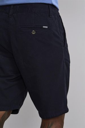 Bermuda Comfort Chino - Azul Marinho