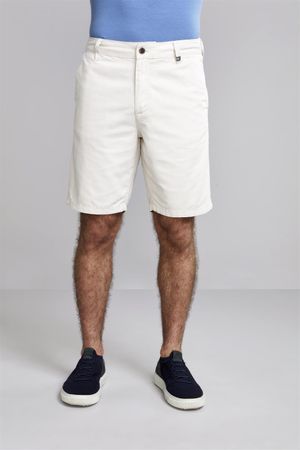 Bermuda Comfort Chino - Bege Areia