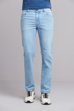 Calça Comfort Jeans - Lavagem Clara