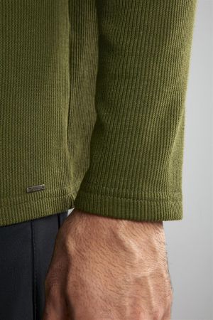 Tricot com Capuz - Verde Escuro