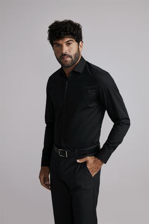 Camisa Social Comfort - Preto