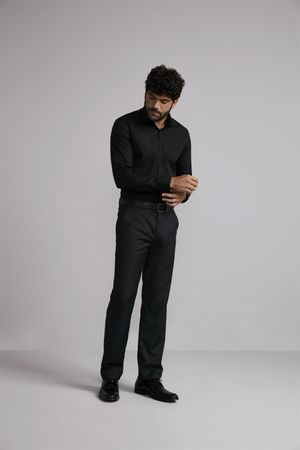 Camisa Social Comfort - Preto