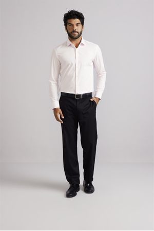 Camisa Social Slim Fit - Rosa Claro