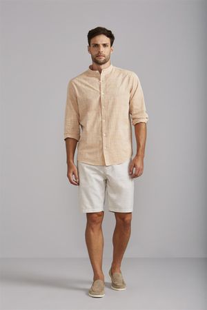 Camisa Gola Padre Comfort - Laranja