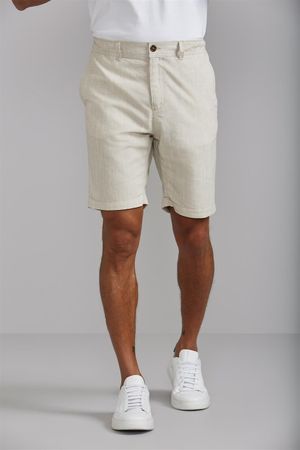 Bermuda Relax Linen Blend - Khaki