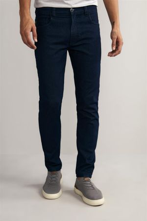 Calça Jeans Básica Slim Fit - Lavagem Blue