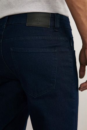 Calça Jeans Básica Slim Fit - Lavagem Blue
