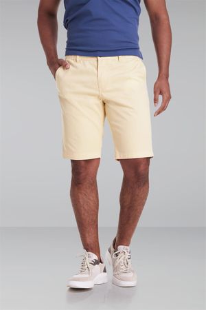 Bermuda Chino Comfort - Amarelo
