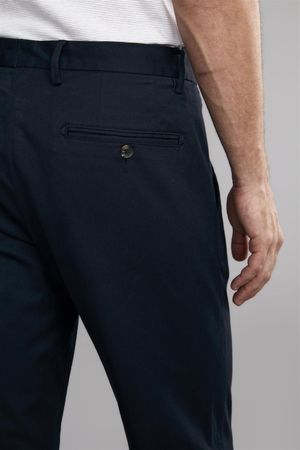 Calça Alfaiataria Comfort - Azul Marinho