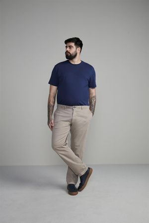 Calça Chino Comfort - Bege Fendi