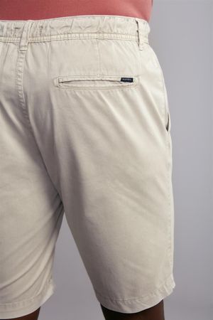 Bermuda Chino Comfort - Bege Areia