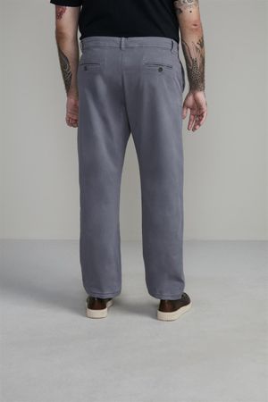 Calça Chino Comfort - Cinza Chumbo