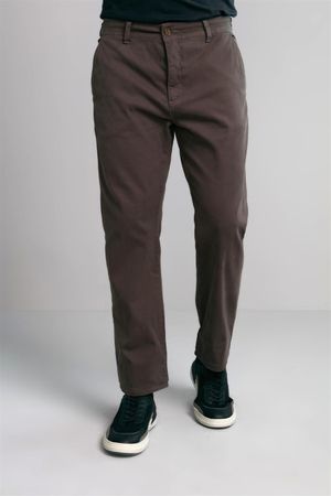 Calça Chino Slim Fit - Cinza Chumbo