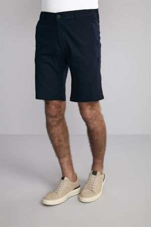Bermuda Comfort Linen Blend - Azul Marinho
