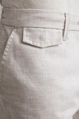 Bermuda Chino Comfort - Bege Areia