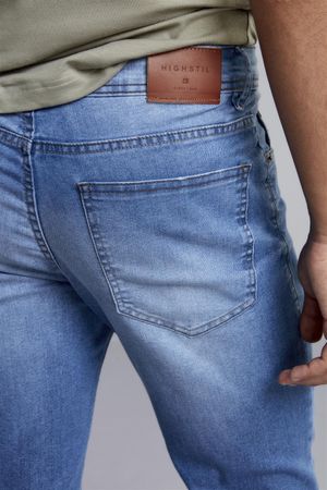 Calça Comfort Jeans - Lavagem Média