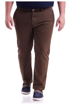 Calça Chino Comfort - Marrom Puro