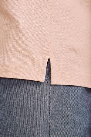 Camisa Polo Piquet Premium Slim Fit - Laranja Pessêgo