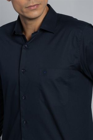 Camisa Comfort - Azul Marinho