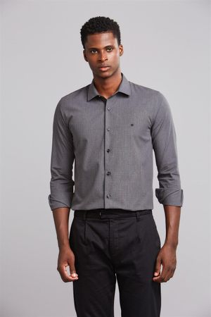 Camisa Slim FIt - Preto