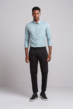 Camisa Comfort - Azul Claro