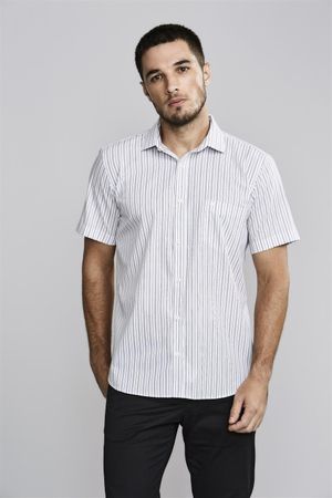 Camisa Manga Curta Comfort - Branco
