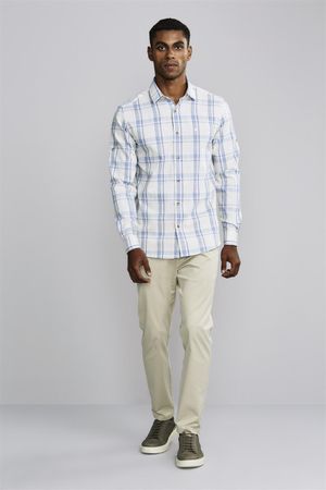 Camisa Comfort - Azul