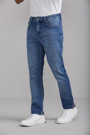 Calça Comfort Jeans - Lavagem Clara