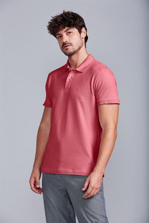 Camisa Polo Piquet Premium Slim Fit - Tulipa