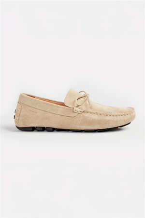 Sapato Casual Camurça - Bege Areia
