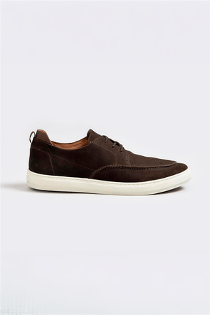 Sapato Casual Couro - Marrom Café
