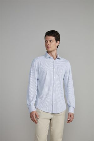 Camisa Tecnocomfy  Comfort - Azul