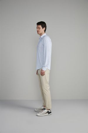Camisa Tecnocomfy  Comfort - Azul