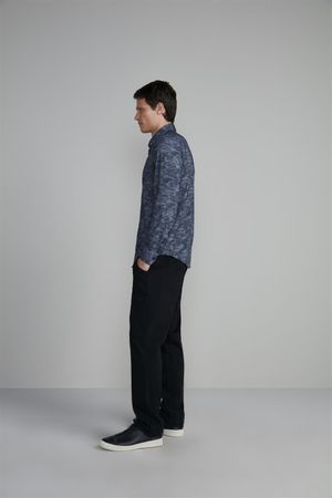 Camisa Tecnocomfy Slim Fit - Preto