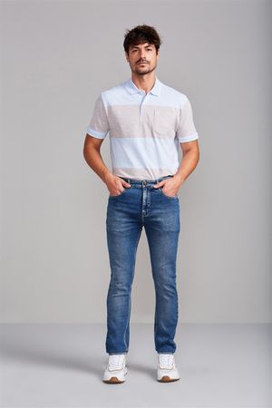 Calça Jeans Skinny - Lavagem Média