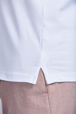 Camisa Polo Piquet Comfort - Branco
