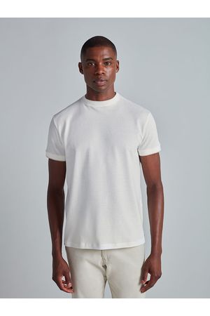 Camiseta Slim Fit - Off White