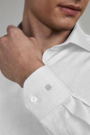 Camisa Social Slim Fit - Branco