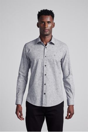 Camisa Slim Fit - Preto
